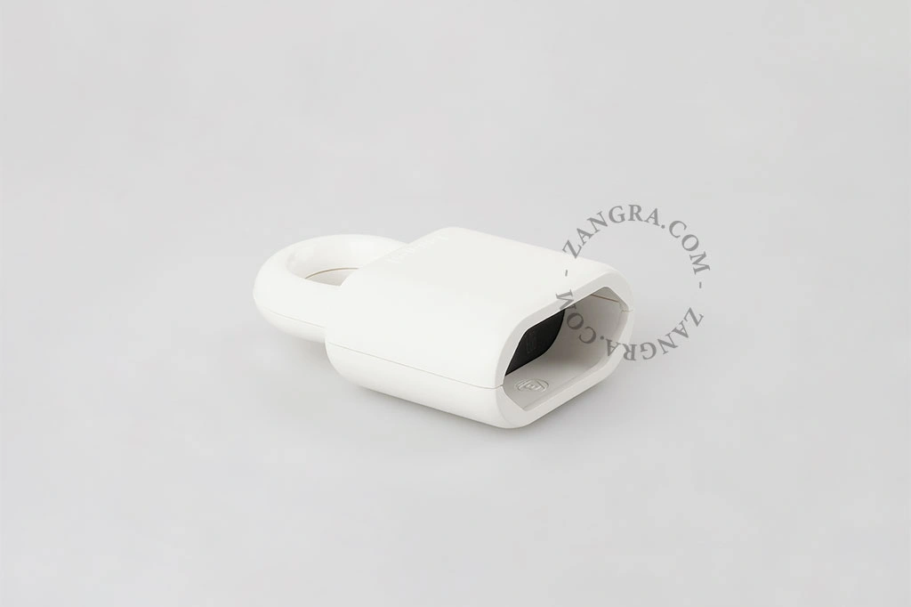 weißer Typ-C-Buchsenstecker