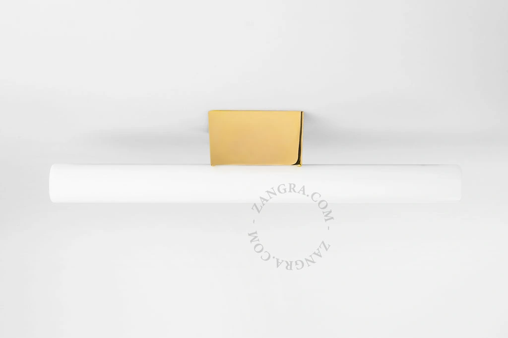 aplique o plafón dorado S14d - 30 cm