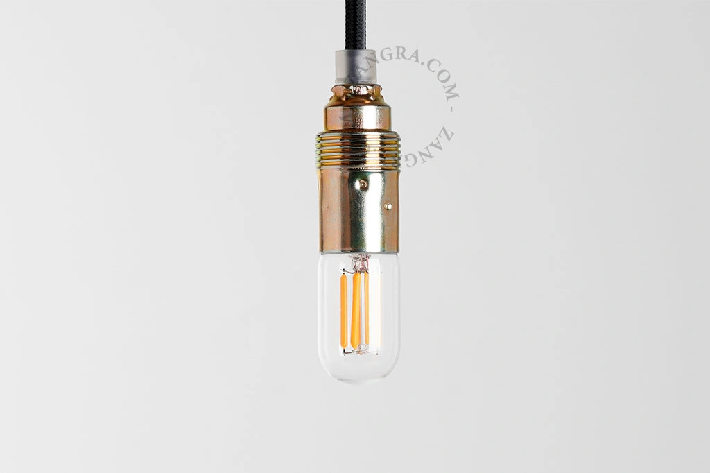 E14 goldene Fassung