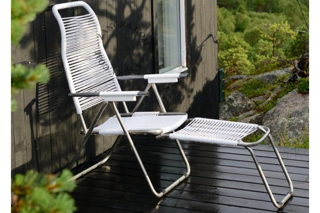 lounge chair da giardino "Spaghetti"