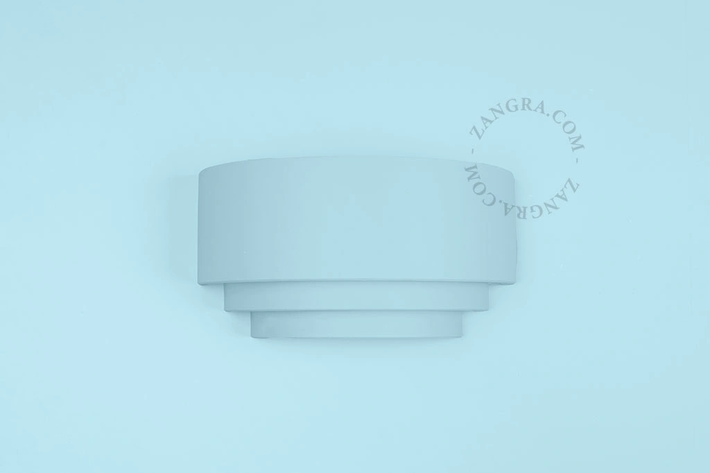 paintable plaster wall light Carrie