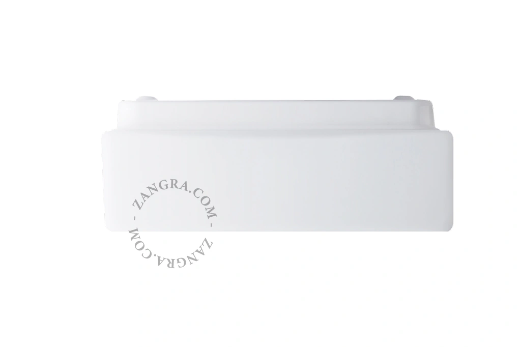 Leuchte aus geblasenem Glas für den Außenbereich oder das Badezimmer – 24 cm - IP43