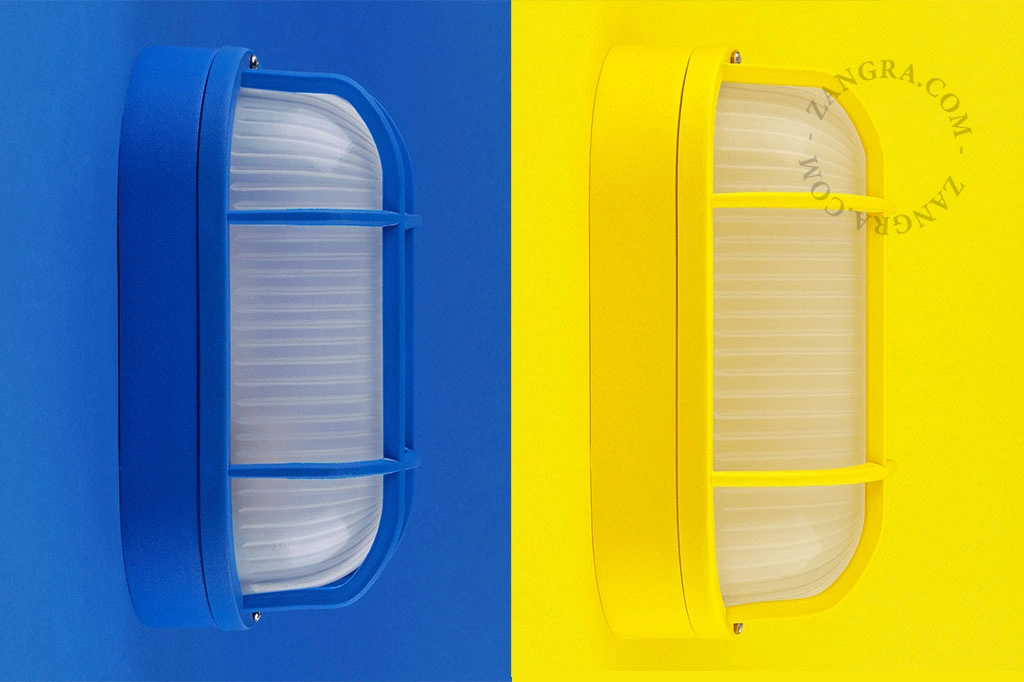 lampe hublot jaune Benji - IP44