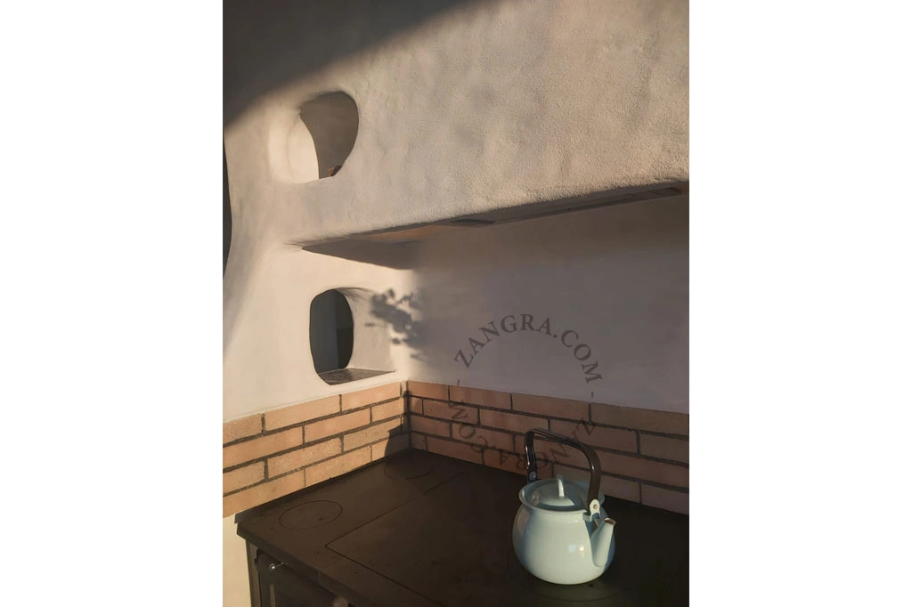 Wasserkocher aus blauer Emaille - 2,5l