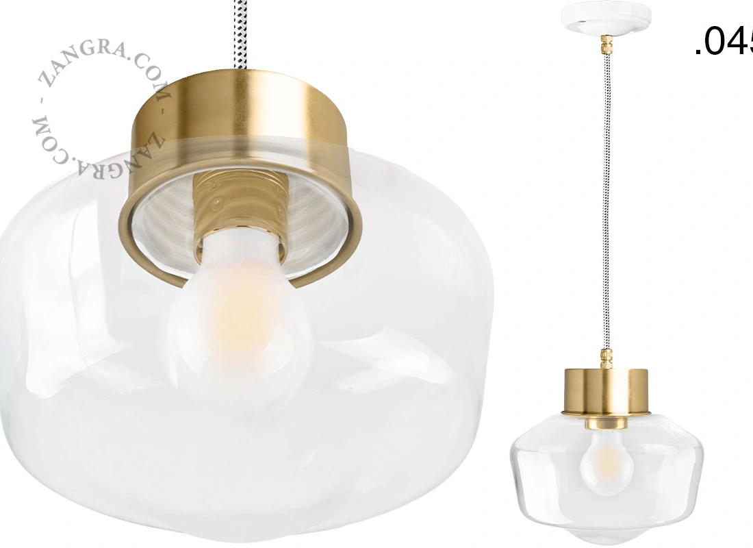 brass pendant light Celestine