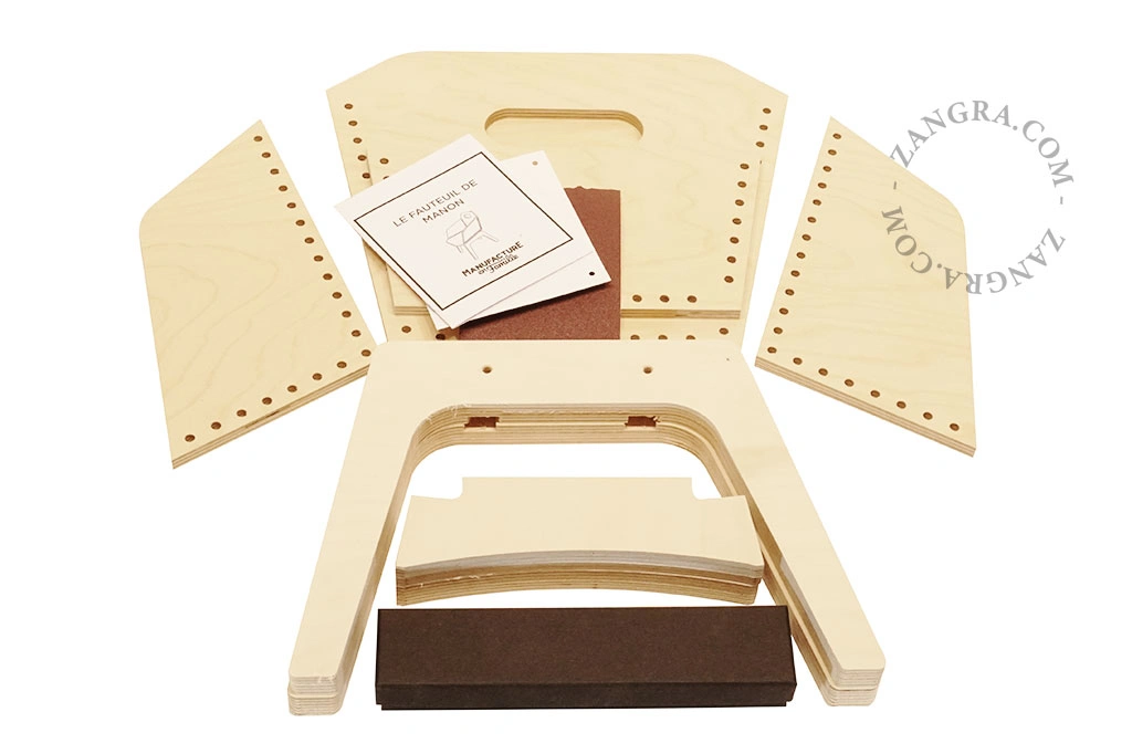 bouwpakket houten kinderstoel