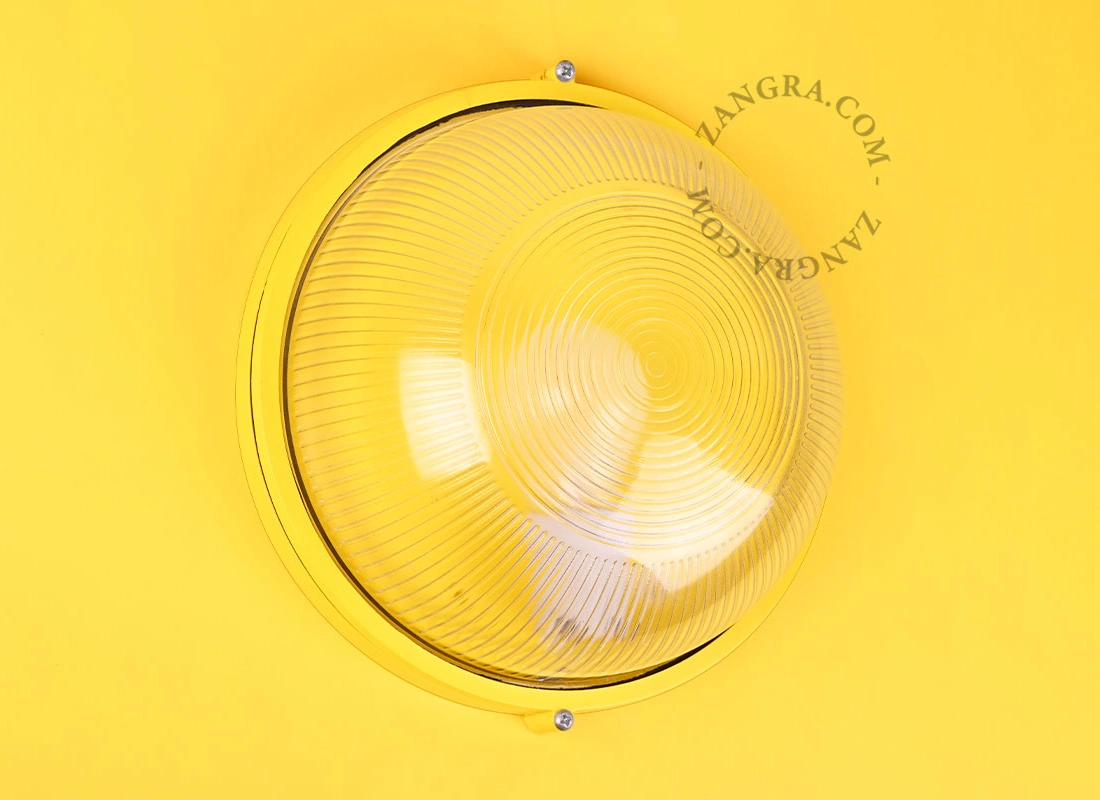 candeeiro exterior amarelo Dot - IP54