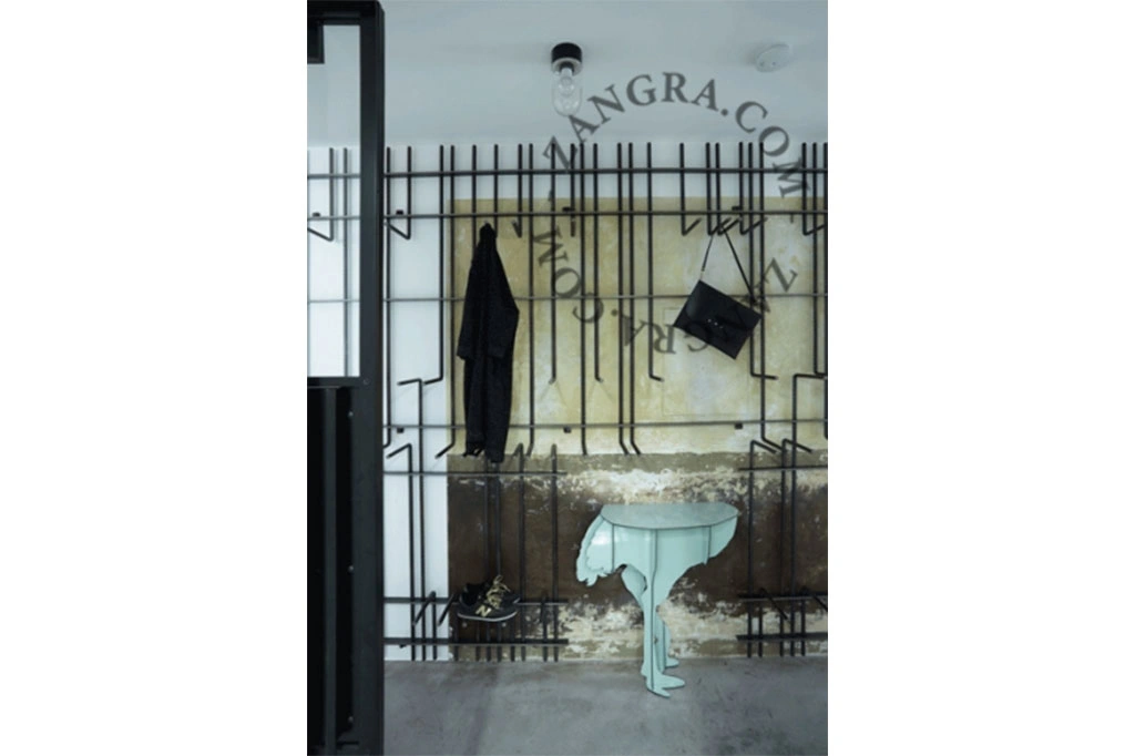 candeeiro de parede ou de teto em porcelana preta - abajur de vidro - Ø 10cm - IP54
