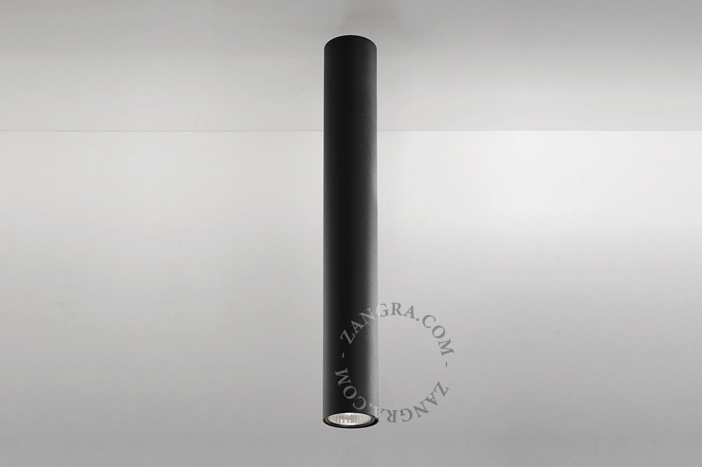 faretto da superficie nero - Ø 5,5 cm
