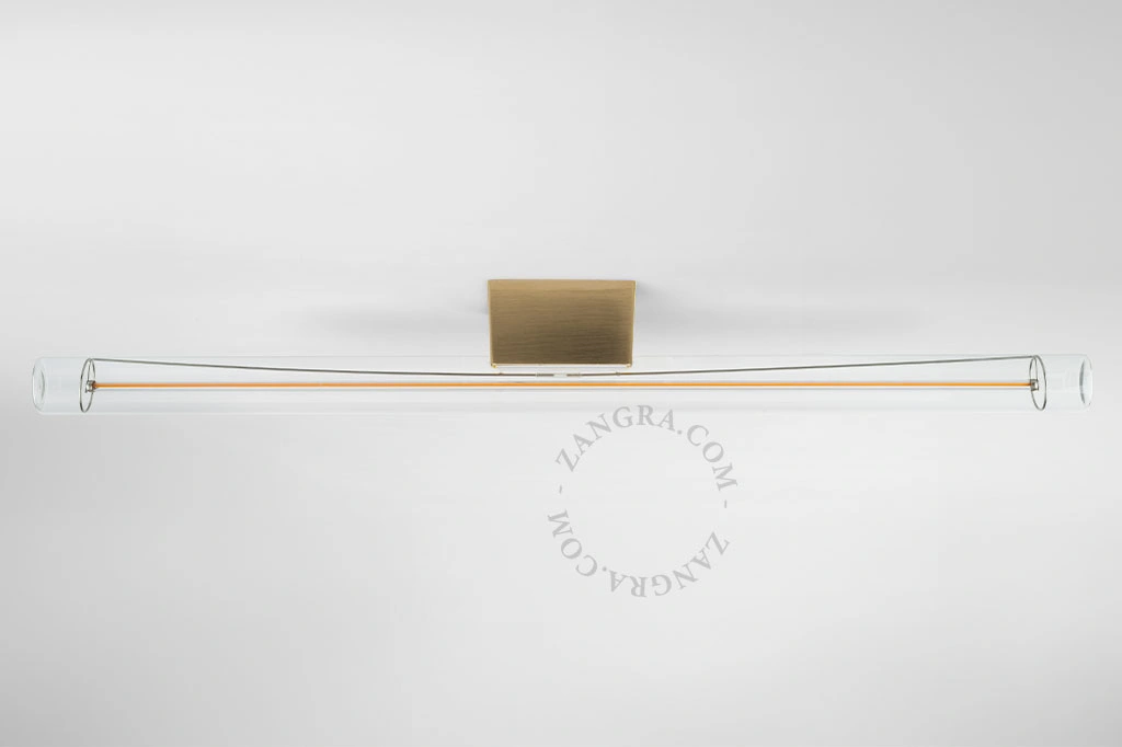 vägg/takbelysning guld S14d - 50 cm