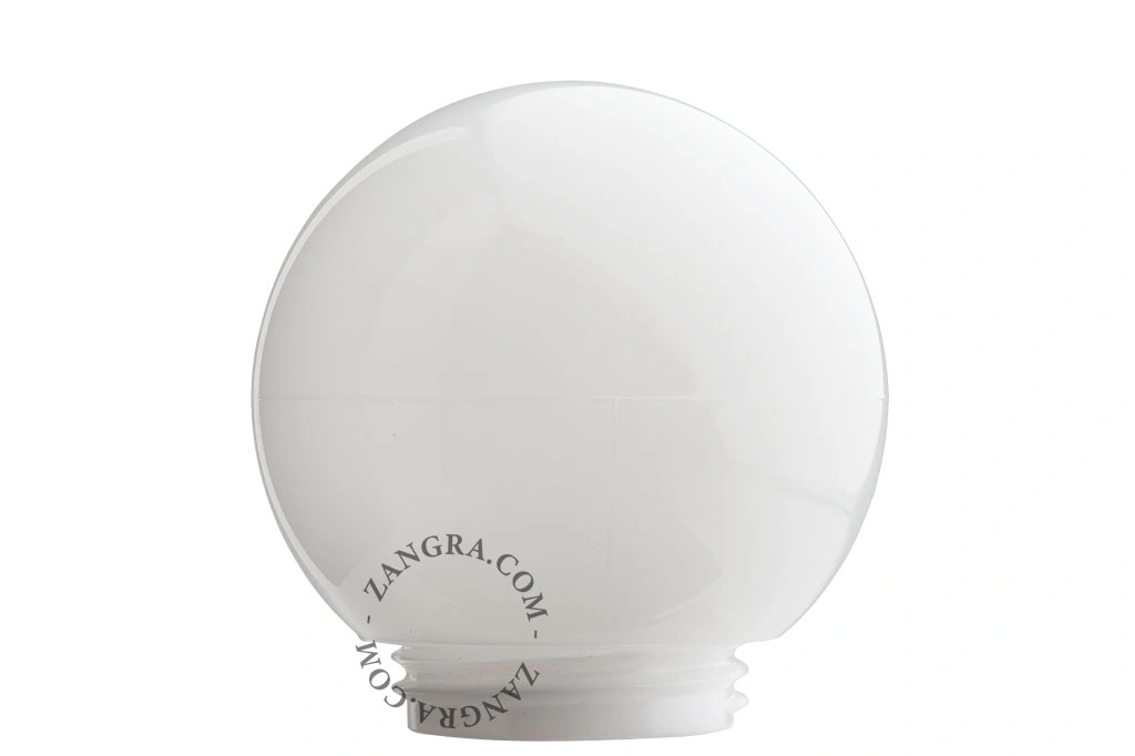 lampenkap in melkglas