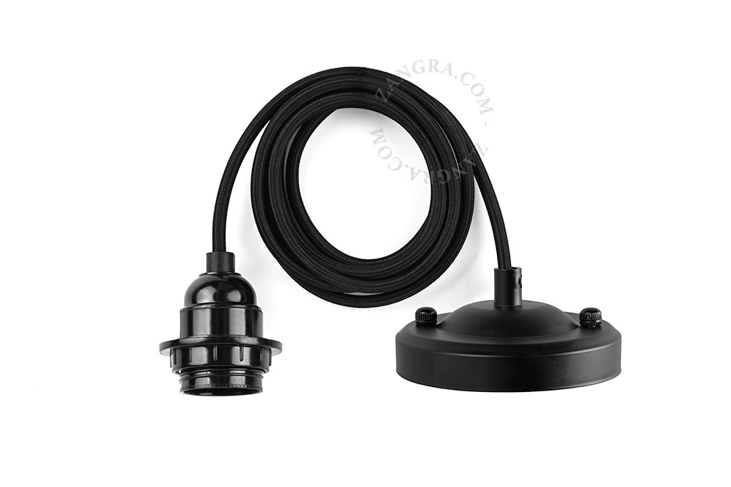 candeeiro suspenso preto Cali