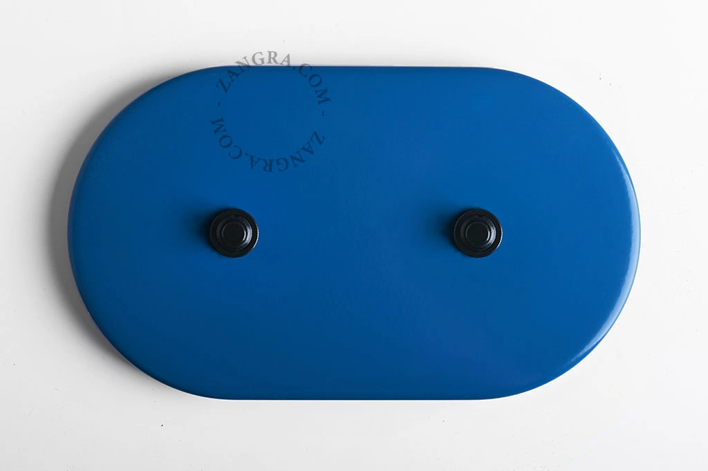 doppel-Druckschalter – blau/schwarz
