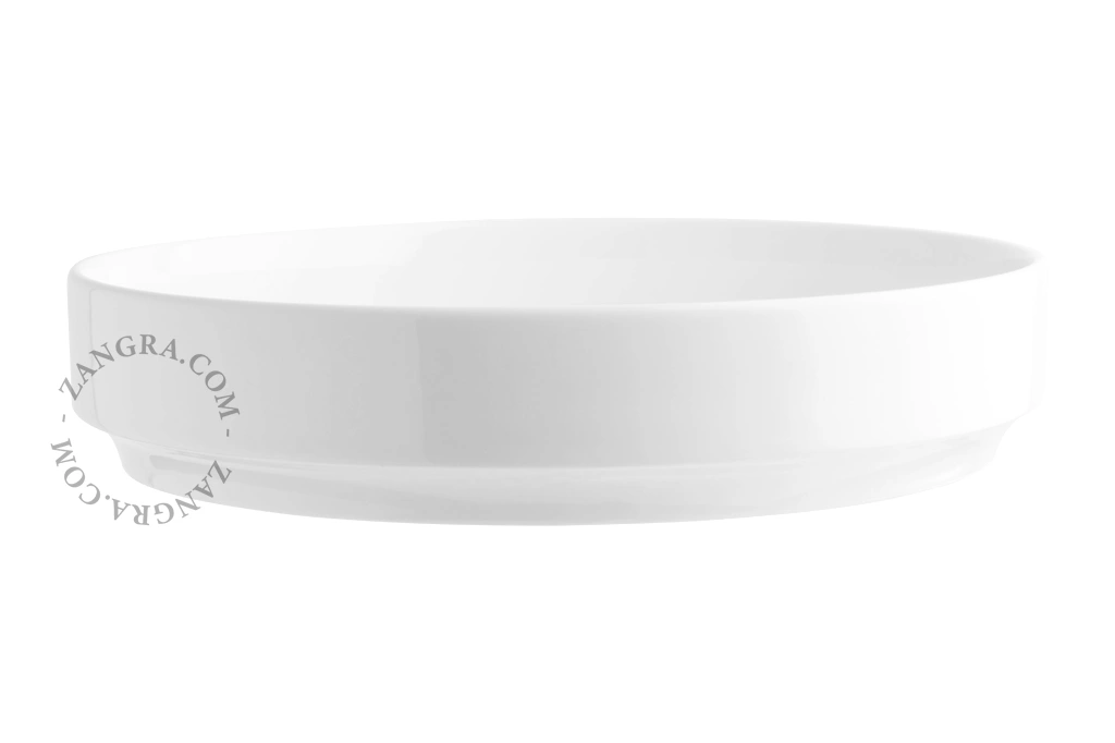 serveringsfat i porslin - Ø 21 cm
