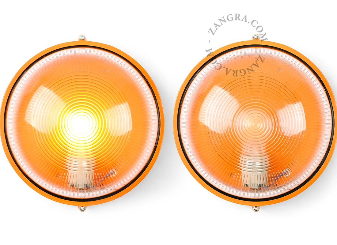 candeeiro exterior laranja Dot - IP54