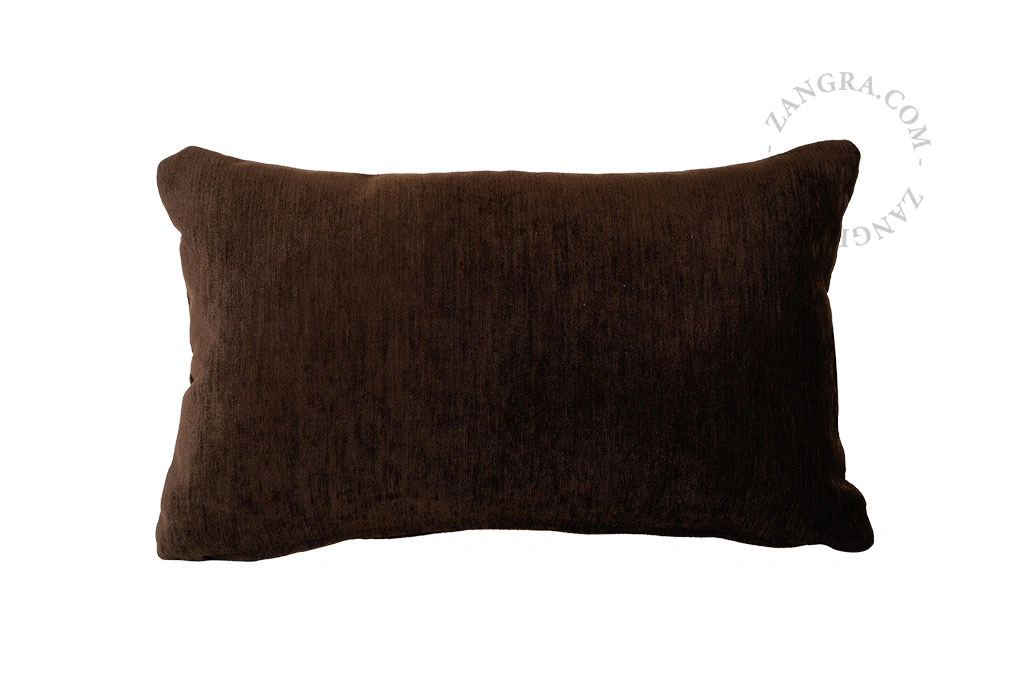 dekorative puder i fløjl - 52cm x 33cm