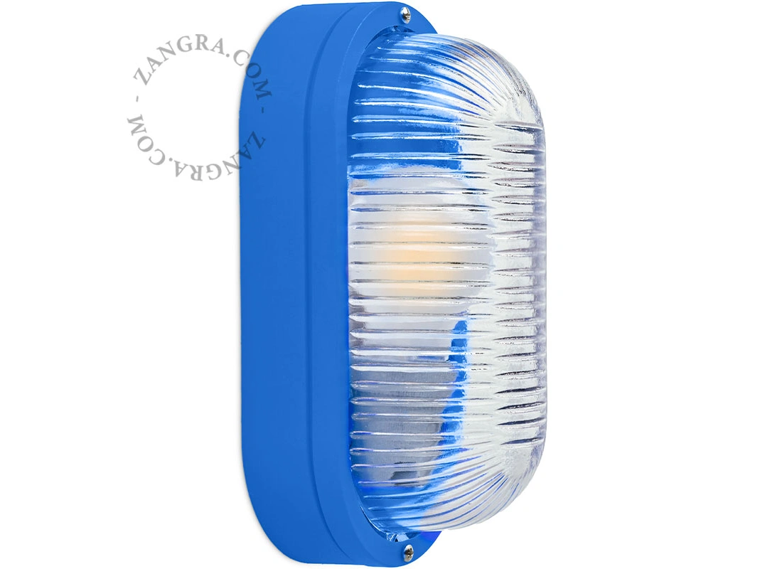 blaue Schiffslampe Dalida - IP44