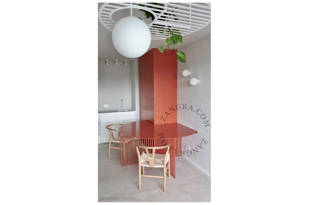 lámpara de baño de porcelana blanca - pantalla de vidrio - Ø 8,5cm -  IP54