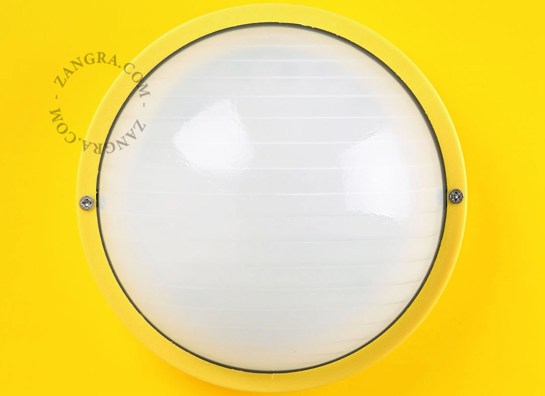 yellow bulkhead light Daffodil - IP44