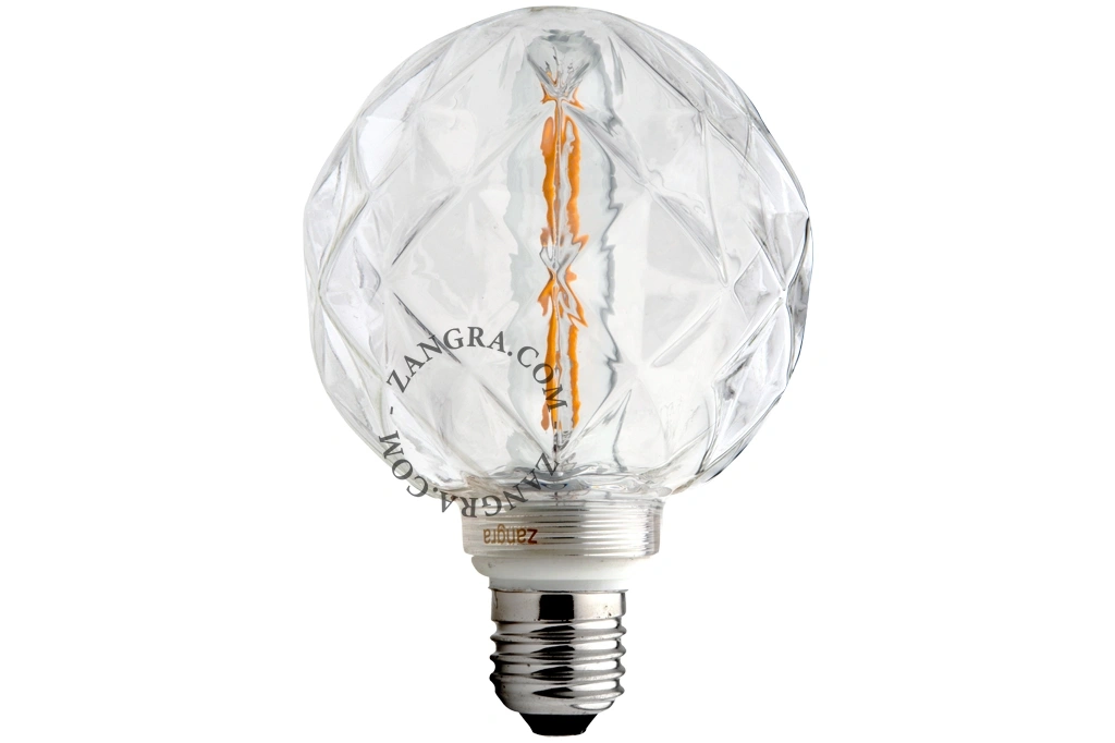 E27 dimbar filament LED ljuskälla - konkav - 2700K - 4W