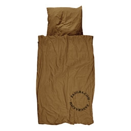 khaki beddengoed
