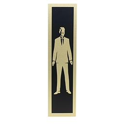 restroom pictogram - man vintage