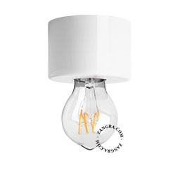 aplique o plafón blanco - Ø 8,5 cm