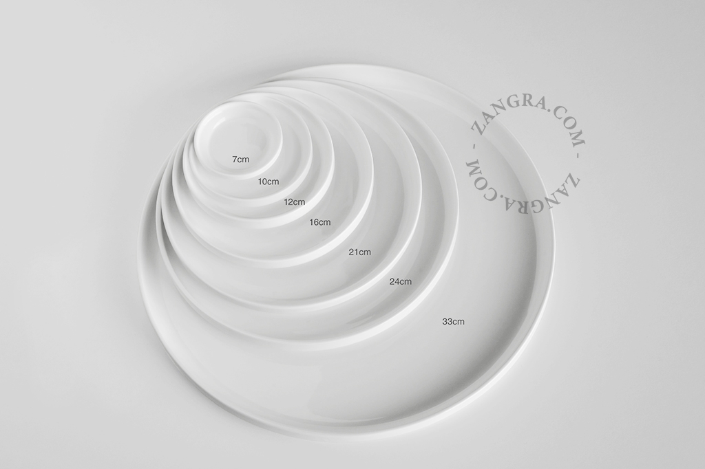 porslinsfat - Ø 21 cm