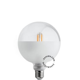 E27 dimbar filament LED ljuskälla - frostat och klar glas - 2700K - 4W
