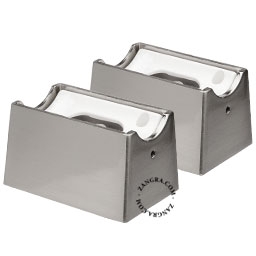 chrome-plated S14s lamp holders for stick bulb