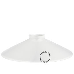 lampenkap in melkglas