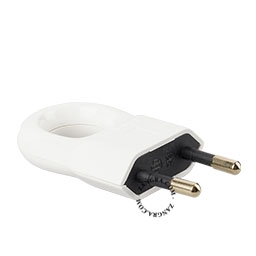 weißer Typ-C-Stecker