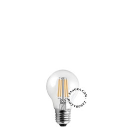 E27 dimmable filament LED light bulb - 2700K - 6.5W