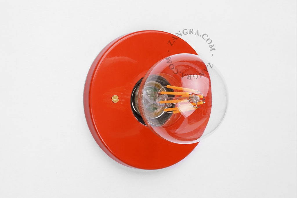 foco empotrable Adele - rojo