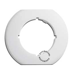 single cover bakelite white