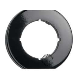 single cover bakelite black
