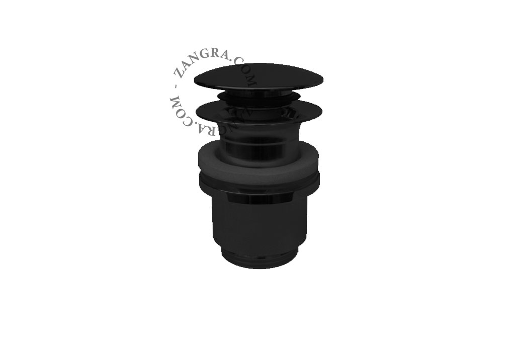 pop-up plug for washbasin - black, golden or chrome-plated