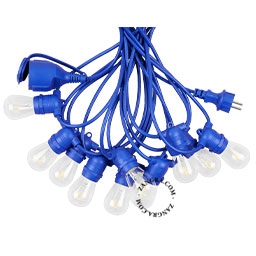 ghirlanda di luce blu - IP44