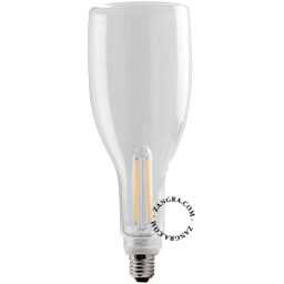 E27 dimbar filament LED ljuskälla - flaska - 2700K - 4W