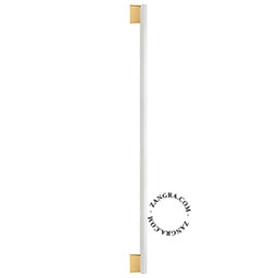 lampada S14s dorata - lampadina a bastoncino - 100cm