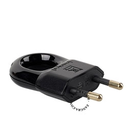 schwarzer Typ-C-Stecker