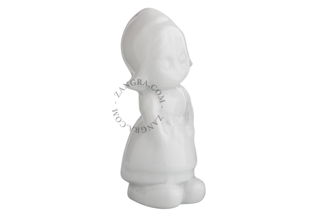 juego de salero y pimentero de porcelana