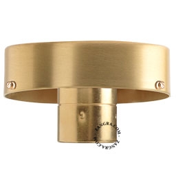 lampada da parete o soffitto in ottone
