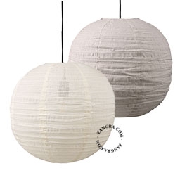 pendant light with fabric cable Celia