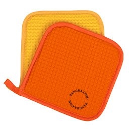 set of 2 honeycomb pot holders