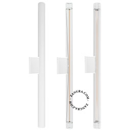 white wall or ceiling light S14d - 50 cm