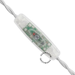 Schalter mit Dimmer - transparant
