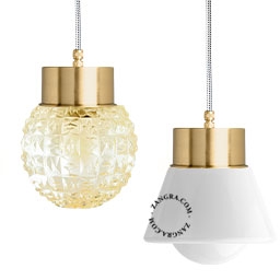 brass pendant light Celestine