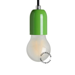 E27 grüne Fassung
