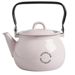 hervidor esmaltado 2,5 l - rosa